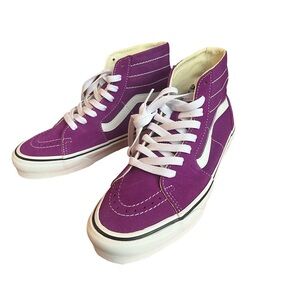 Vans - Sk8-Hi Tapered Shoes | Purple Magic (Color Theory) Womans size 7 Mens 5.5